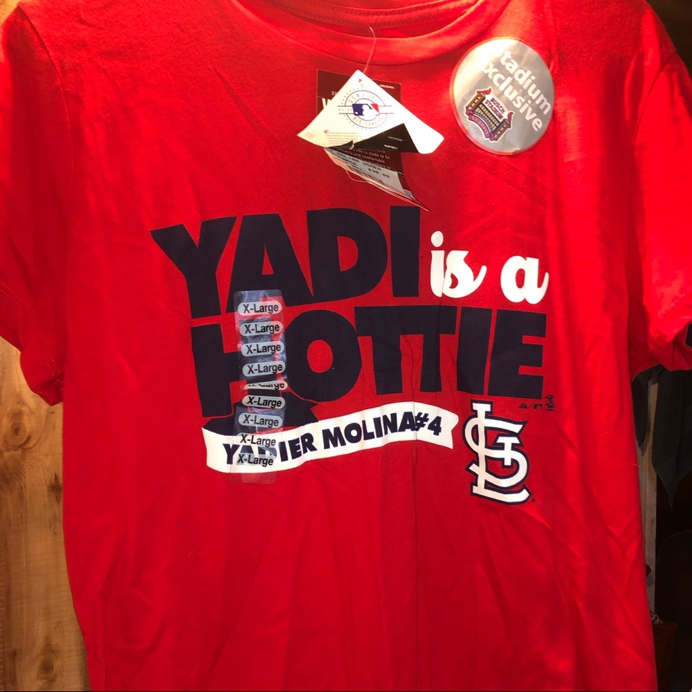 STL cardinals shirt NWT size XL, stadium exl